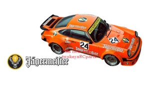 1:12 Vintage Porsche 911 Body Shell fo 1:10 RC MINI Tamiya M05 M08- Jagermeifter - Picture 1 of 8