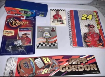 Jeff Gordon Lot of 6 - Rare Items Dupont Die-cast Vintage Lamp Tag Nascar 24 C1 - Image 1 of 4