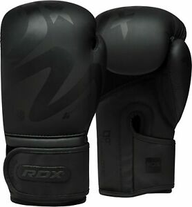 Leather Boxing Gloves By RDX Padded Muay Thai Training Sparring MMA Boxing Glove