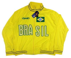 Brasil Yellow Track Jacket By Rinat - Picture 1 of 3