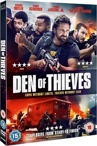 DEN OF THIEVES (2018) Gerard Butler 50 Cent) New Region 2 DVD with slipcase - Picture 1 of 2