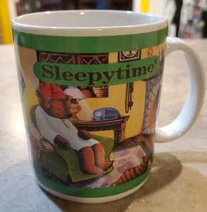 Tazza Orsi Vintage 1993 Celestial Sea Sleepytime Da Collezione - Foto 1 di 6