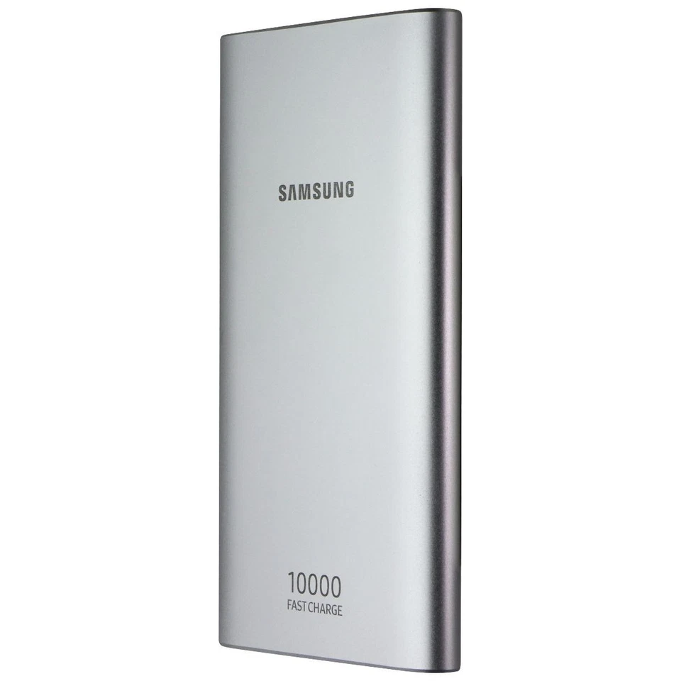 Batería Samsung (10000 mAh) 15W con Cable Micro USB - Plateada (EB-P1100BSE) Foto 1 de 4