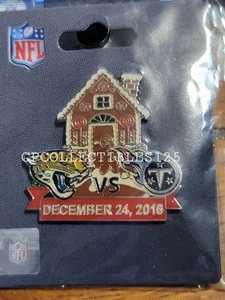 Jacksonville Jaguars VS Tennessee Titans Game day Pin 12/24/2016 NEW - Picture 1 of 1