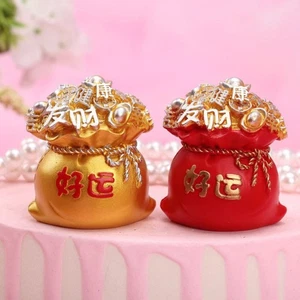3 Piezas Bolso Buena Suerte Adorno Miss Mini Animal Escultura Tigre Decoración - Imagen 1 de 12
