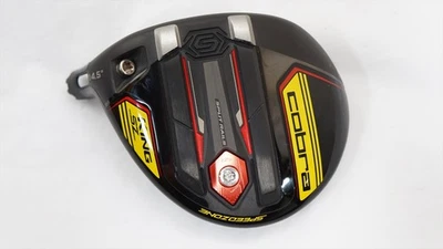 LH Cobra Speedzone Black/Yellow 14.5* #3 Fairway Wood Club Head Only 935922 - Image 1 of 4
