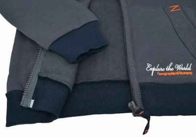 Географическая Норвегия толстовка Flyer толстовка с капюшоном темно серый человек - Изображение 1 из 3