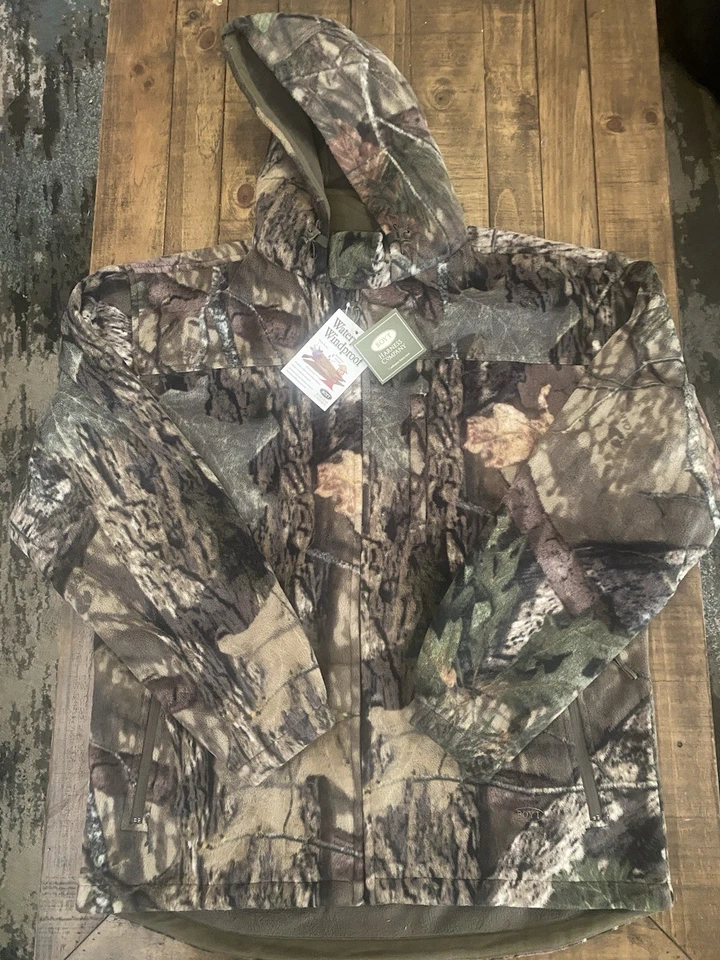 New Waterproof Fleece Men’s Extra Large  Camo Jacket Coat Boyt Harness XL 4. - Image 1 of 2
