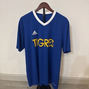 adidas UANL Tigres Yellow/Blue Liga MX Soccer Jersey Men's 2XL - Picture 1 of 9