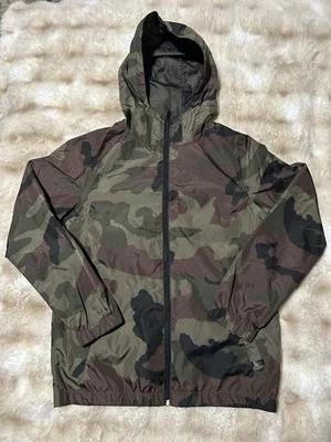 Chaqueta cortavientos camuflada marca Zine para mujer talla XL Foto 1 de 4