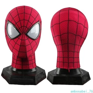 Cos The Amazing Spiderman 2 Cosplay Spider-man Mask Halloween Party Costume Prop - Picture 1 of 24