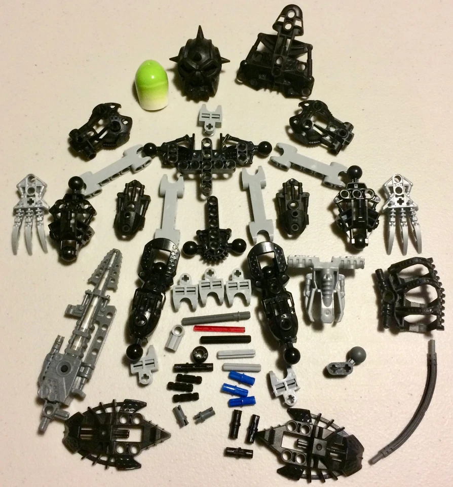 Lego 8729 - Bionicle Inika Toa Nuparu - 2006 - 99% Completo! Munición faltante Foto 1 de 1