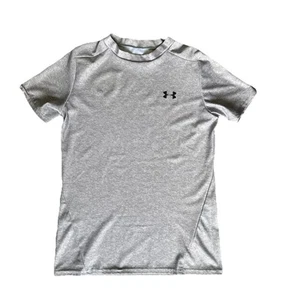 UNDER ARMOUR Heatgear Boys T-Shirt XL Slim Compression Athletic Training - Picture 1 of 4