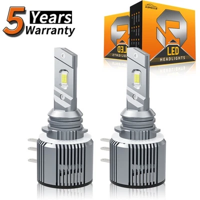 Para Freightliner Sprinter 3500 2019-2021 H15 LED Faros Luz Alta 6500K Foto 1 de 4