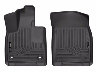 Husky Weatherbeater Mats Fit 16-22 Lexus RX RX350-L, RX450H-HL Front 2pc Black Foto 1 de 4