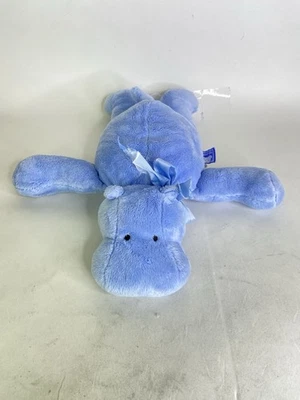 Flatopotamus Flato синий плоский бегемот плюшевая мягкая игрушка North American Bear Co - Изображение 1 из 4