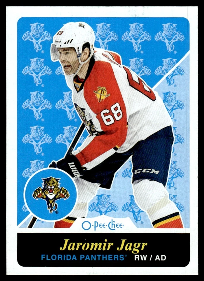 2015-16 O-Pee-Chee Retro Jaromir Jagr Florida Panthers #12 - Image 1 of 2