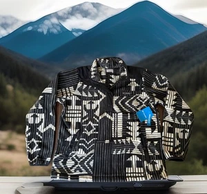 NWT WOMEN'S COLUMBIA SAWYER RAPIDS PRINTED HALF SNAP PULLOVER JACKET SZ Large - Picture 1 of 4
