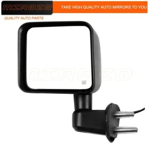MIROZO Black For 2007-2017 Jeep Wrangler Driver Side Mirror Power Heated Manual - Bild 1 von 10