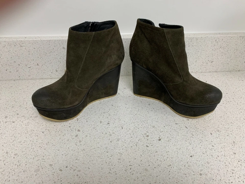 Diesel 楔形靴拉链尺码:7.5 US / 38 UR — 第 1/4 张图片