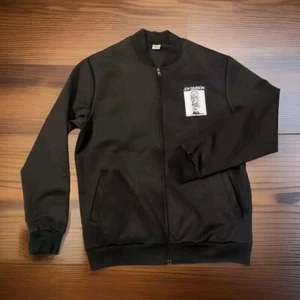 Joy Division Unknown Pleasures Full Zip Hoodie Jacket Large L Black - Picture 1 of 9