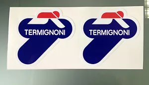 Decal Stickers Termignoni - 75mm x 75mm (PAIR) - Picture 1 of 1