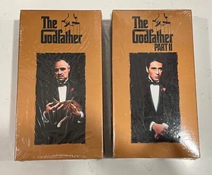 The Godfather & The Godfather II Sealed VHS 4 Tapes 1997 Never Opened - Picture 1 of 5