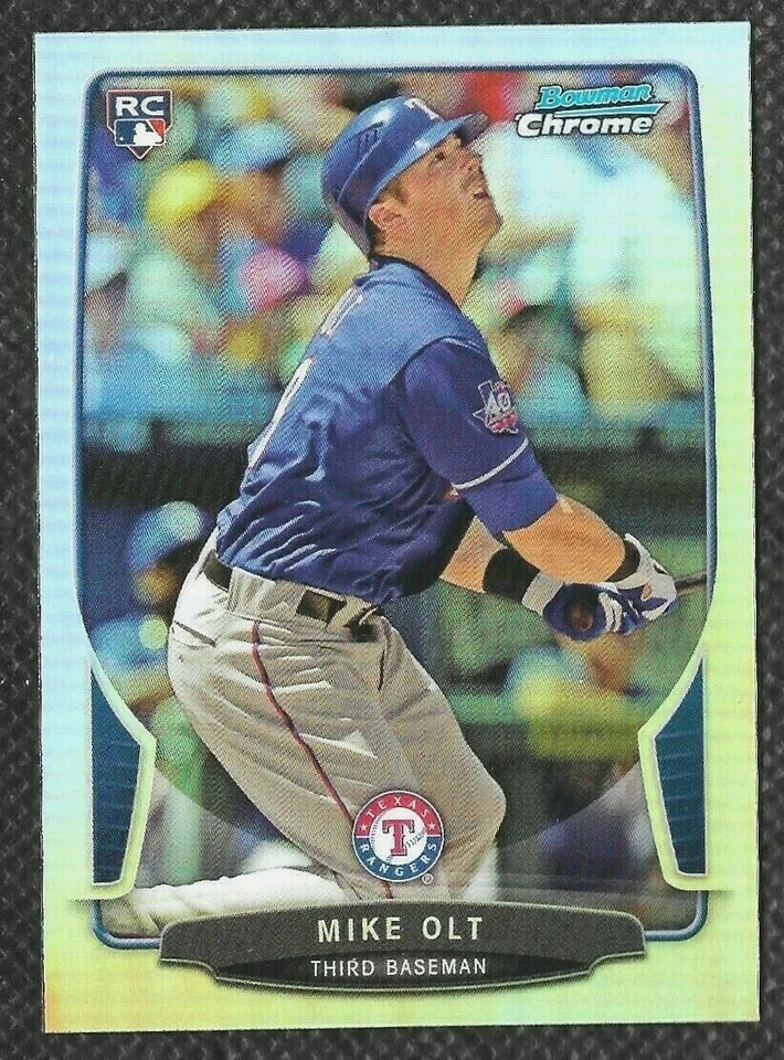 Mike Olt 2013 Bowman Chrome Rookie Refractor #83 Texas Rangers Parallel Topps RC - Image 1 of 1