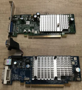 SAPPHIRE HD3450 256MB DDR2 PCI-E VGA TV DVI & Radeon X550 64gb VRAM 256MB - Picture 1 of 6