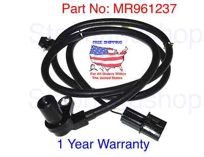 Nuevo sensor de velocidad de rueda ABS para Mitsubishi Outlander, lado del conductor delantero izquierdo LH Foto 1 de 3