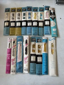 New Vintage Talon & Coats zipper lot 17 Many Styles! #2 - Picture 1 of 9