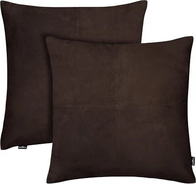 Кожаный замшевый наволочка из овечьей кожи первоклассное качество декоративный диван наволочка чехол - Изображение 1 из 4