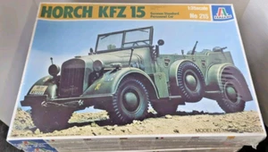 Kit modelo vehículo de enlace Italeri Horch KFZ 15 comando alemán #215 1/35 MS6 - Imagen 1 de 4