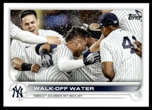 2022 Topps Walk-Off Water New York Yankees #119 - Picture 1 of 2