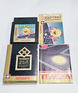 Pac-Mania Tengen (Nintendo NES) Game + Manual + Sleeve VGC Tested 💯 CIB - Picture 1 of 4