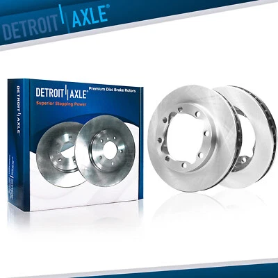 318mm 8-Lugs Front Disc Brake Rotors for Dodge Ram 2500 3500 Chevrolet GMC K3500 - Image 1 of 4