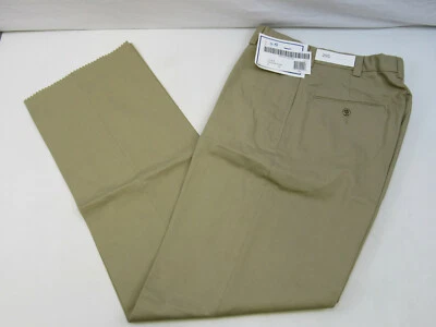 NUEVO USN Marina de los Estados Unidos Caqui Militar CPO Oficial Vestido Poliéster Pantalones Pantalones 27S Foto 1 de 4