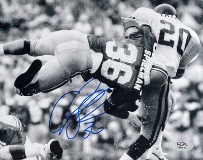 Chris Spielman Signed Autographed Ohio State Buckeyes Lions 8x10 Photo PSA/DNA - Image 1 of 2
