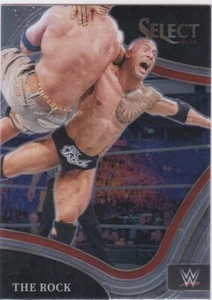 THE ROCK Dwayne Johnson 2022 Panini Select WWE LEGENDS Wrestle Mania Card  - Picture 1 of 2