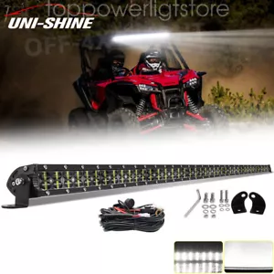 For 2022-2024 Polaris RZR Pro R/4 Honda 42" Roof Spot Flood LED Light Bar Wire - Picture 1 of 13