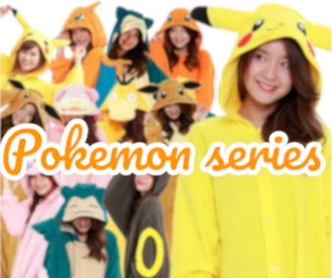 SAZAC Pokemon Kigurumi Fleece Cosplay Costume Halloween One Size Adult Japan New - Picture 1 of 15