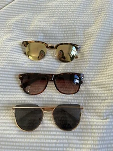 Womans Unisex New Look Sunglasses Fashion Accessory Glasses X3 - Picture 1 of 6