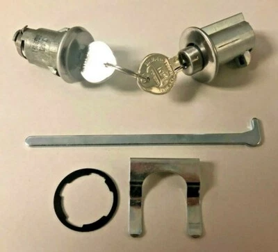 NEW 1966 Buick Special & Skylark Glove box & Trunk Lock Set- Original GM keys - Image 1 of 2