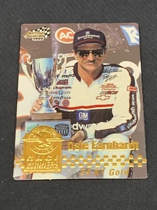 1995 Dale Earnhardt/GM Goodwrench 24 kt Gold actiongeladene Sterne #7G - Bild 1 von 2