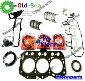 3TNA72 3TNA72C Overhaul Kit For Yanmar Engine Takeuchi TB15 TB10 B015 Excavator - Picture 1 of 4