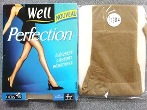 Collant WELL Perfección Elegancia Lycra 3D 17D Talla 1 FR36/38 UK8.5 USA/D34/36 - Imagen 1 de 3