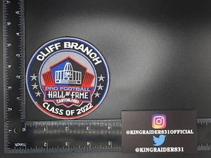 Cliff Branch Raiders Hall Of Fame Patch - Picture 1 of 1
