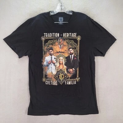 Camiseta de Lucha Negra WWE Legado Del Fantasma Camiseta de Algodón Lucha para Hombres Talla XL Foto 1 de 4
