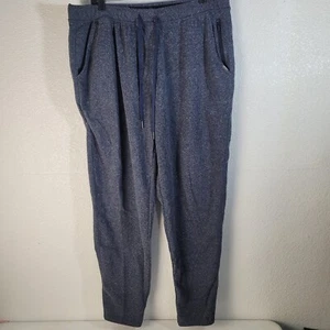 Eddie Bauer Sweatpants Adult XL Blue Joggers Athletic Lounge Gym Casual Mens - Picture 1 of 7