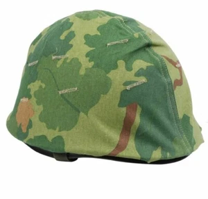 Vietnam War US Mitchell Reversible Helmet Cover Color Camo - Picture 1 of 4